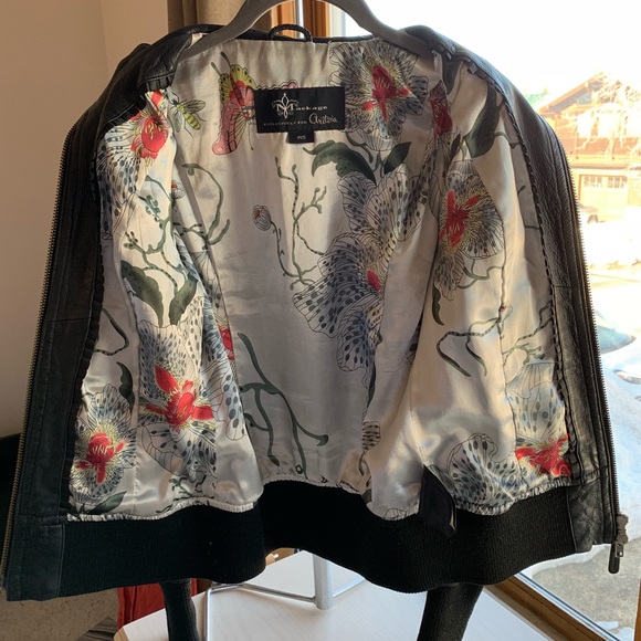 Mackage for Aritzia, Leather Lambskin Jacket - Picture 8 of 8